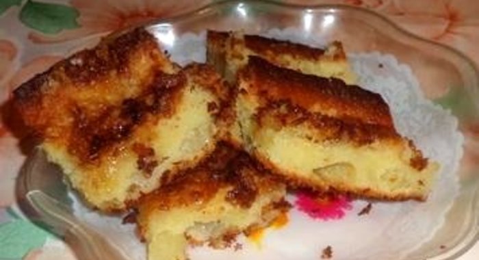 Пирог с ананасом