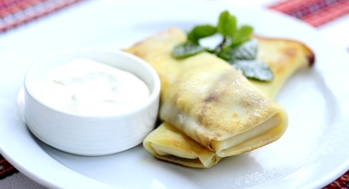 Налистники с сыром