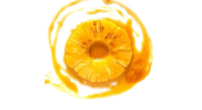 Ананас в карамели из демерары