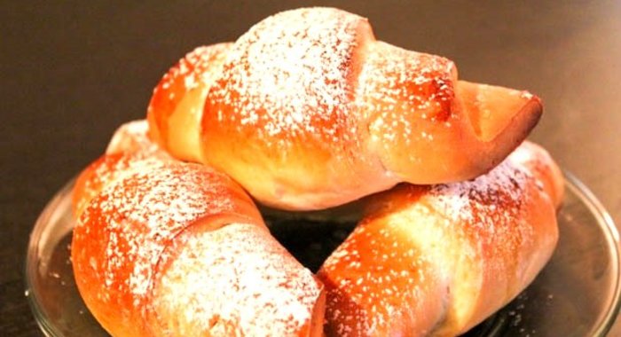 Круассаны с мармеладом