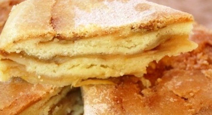 Яблочных пирог из сухих компонентов