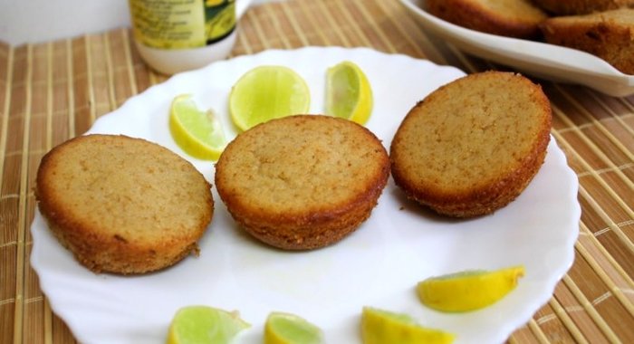 Лимонные маффины