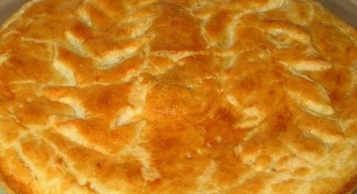 Пирог с кетой