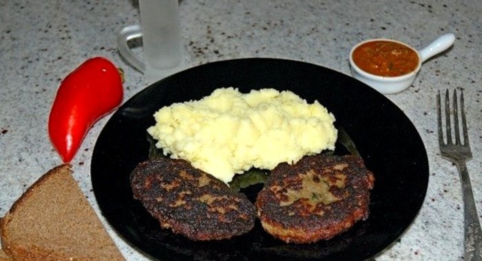 Котлеты из карася