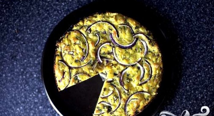 Пирог с цветной капустой и сыром