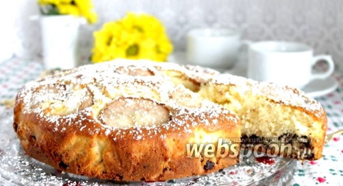 Грушевый пирог по-итальянски