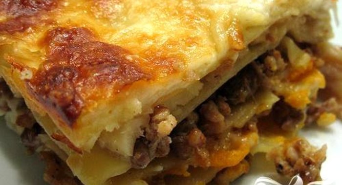 Лазанья с овощами