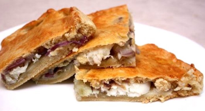 Пирог с тиляпией