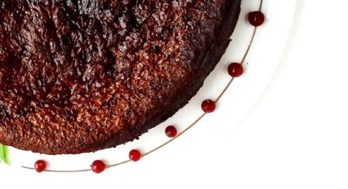 Брауни с грецким орехом