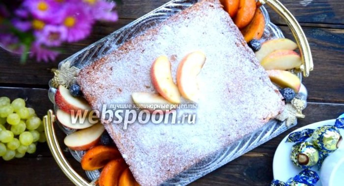 Тыквенно-яблочный пирог