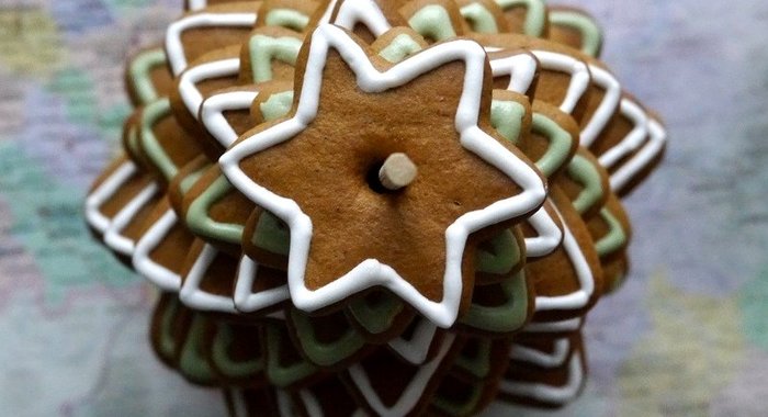 Имбирные пряники на Новый год