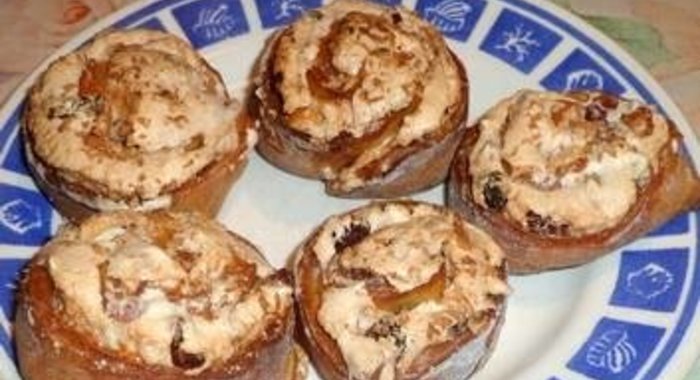 Булочки с безе