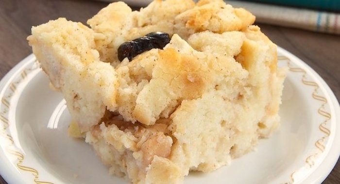 Бисквит с грушами