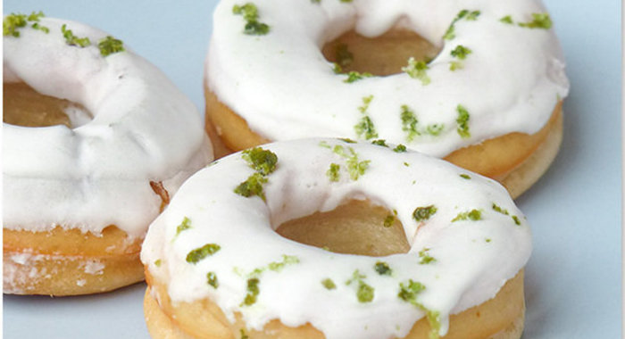 Лимонные пончики