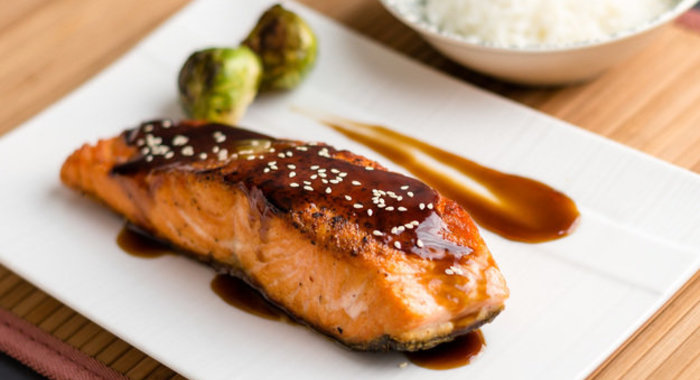 Лосось в соусе Терияки