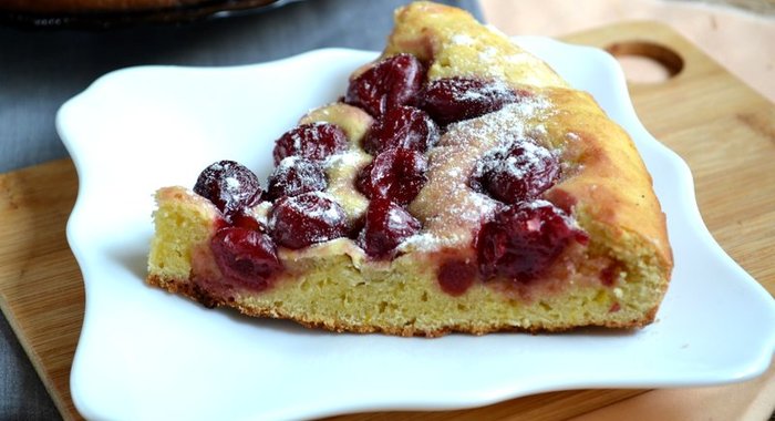 Венский пирог с вишней