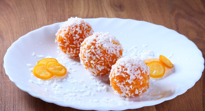 Морковные рафаэлло