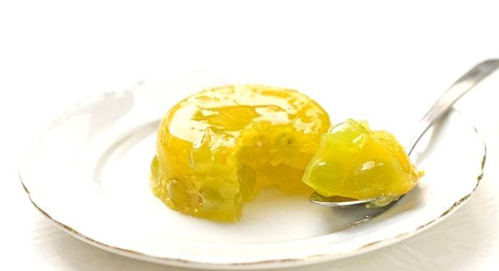 Желе лимонное на сахарине