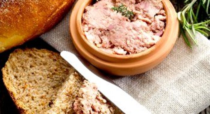 Порционный утиный паштет