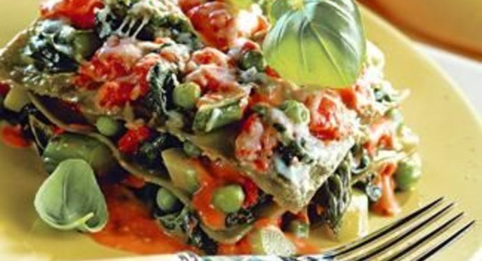 Овощная лазанья