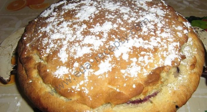 Пирог сметанный Ленивый