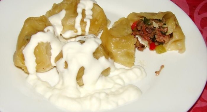 Манты по-киргизски