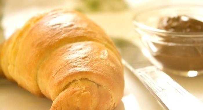 Круассаны с ореховой пастой