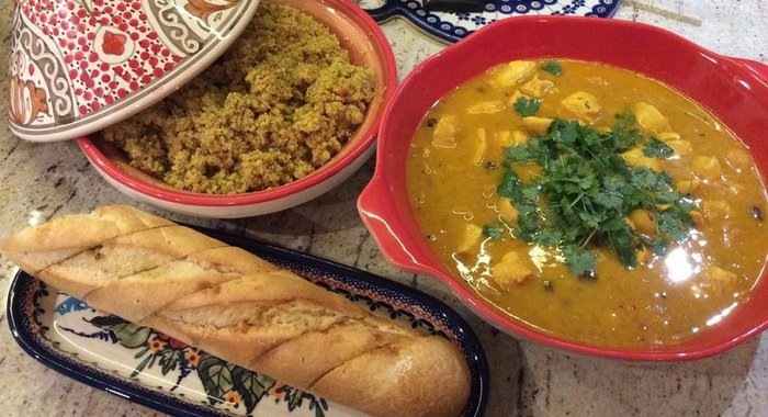 Курица по-мароккански