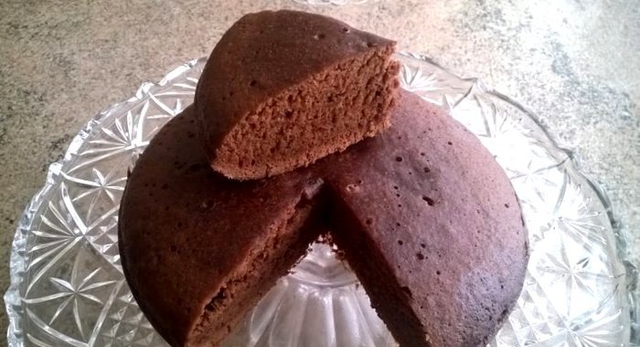 Постный кекс в мультиварке