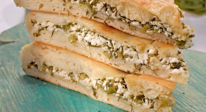 Осетинский пирог с зеленью