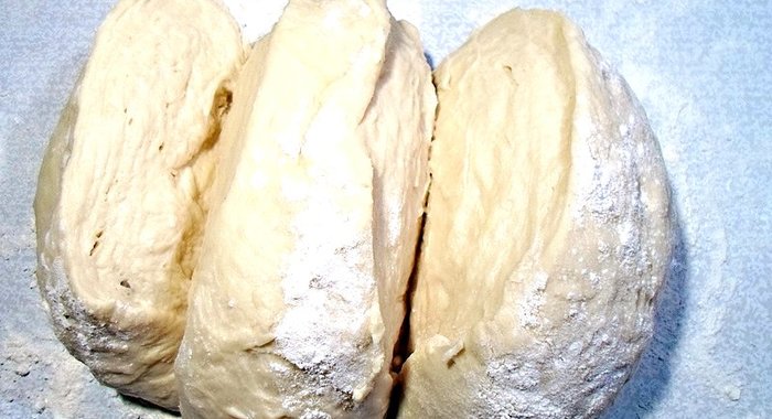 Бездрожжевое тесто для треугольников