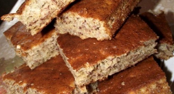 Банановый пирог со сливочным маслом