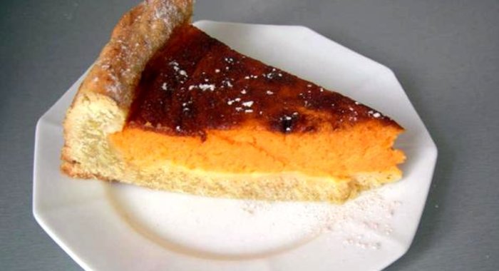 Тыква в песочном тесте