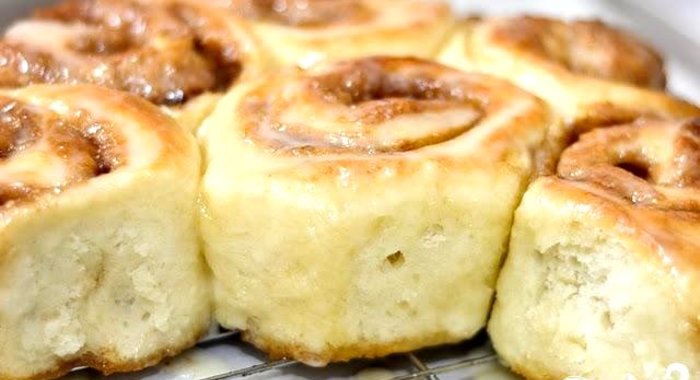 Булочки с корицей и пахтой