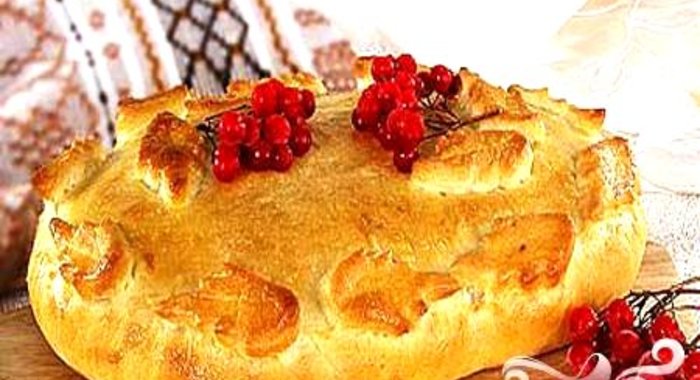 Пирог с калиной