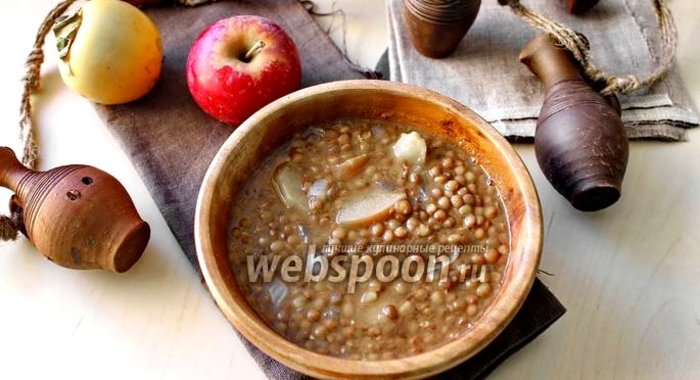 Похлёбка из чечевицы