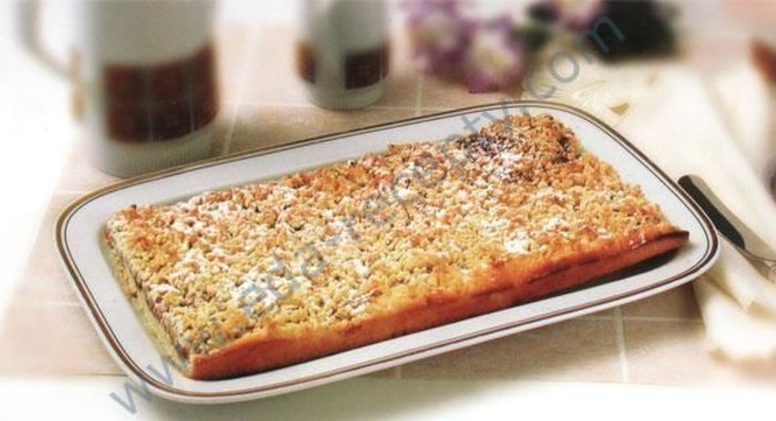 Бабушкин пирог тертый