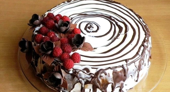 Торт Трухлявый пень (классический рецепт)