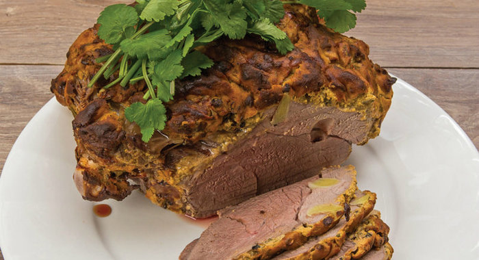 Баранья нога для новогоднего стола