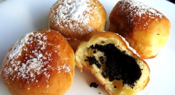 Пончики с маком