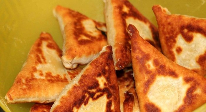 Самосы с капустой