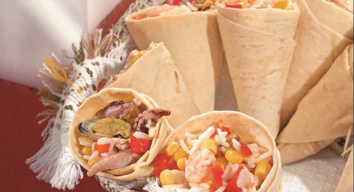 Мексиканская закуска с морепродуктами