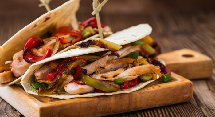 Фахита с курицей