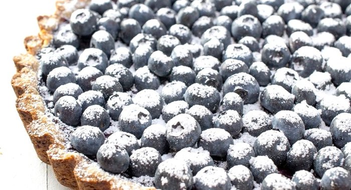 Черничный тарт