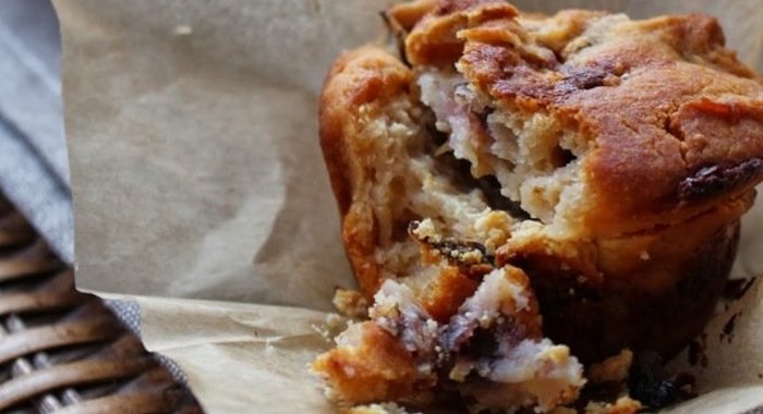 Маффины с медом, козьим сыром и инжиром