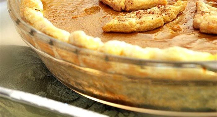 Тыквенный пирог с бурбоном