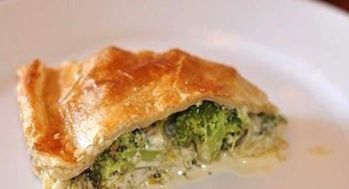 Пирог с брокколи