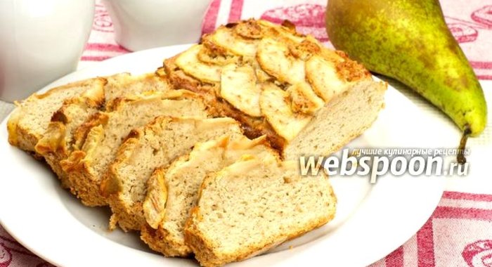 Пирог с грушами и граппой