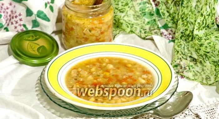 Суп гороховый детский (годовалому ребёнку)