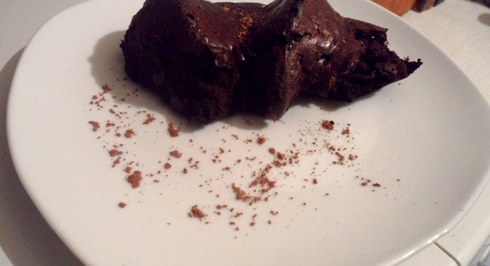 Нутовый пирог с какао